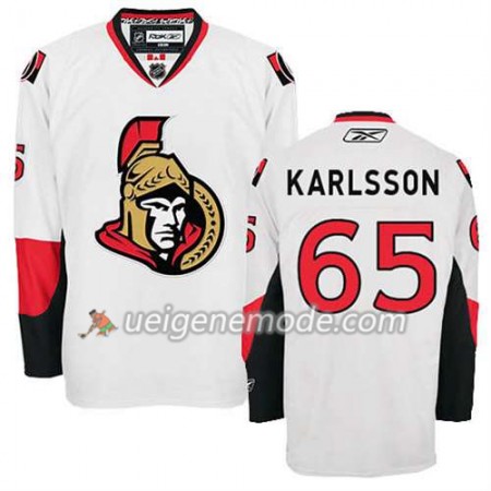 Reebok Herren Eishockey Ottawa Senators Trikot Erik Karlsson #65 Auswärts Weiß