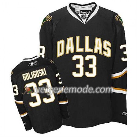 Reebok Herren Eishockey Dallas Stars Trikot Alex Goligoski #33 Premier Schwarz