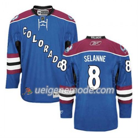 Reebok Herren Eishockey Colorado Avalanche Trikot Teemu Selanne #8 Ausweich Bleu