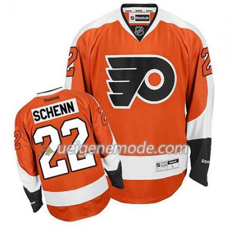 Reebok Herren Eishockey Philadelphia Flyers Trikot Luke Schenn #22 Heim Goldange