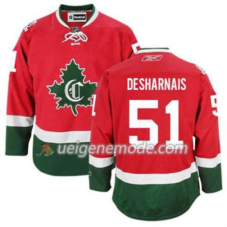 Reebok Herren Eishockey Montreal Canadiens Trikot David Desharnais #51 Ausweich Nue Rot
