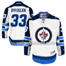 Reebok Herren Eishockey Winnipeg Jets Trikot Dustin Byfuglien #33 Auswärts Weiß
