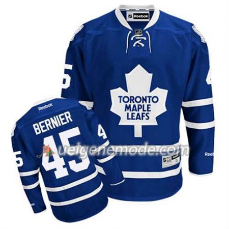 Reebok Herren Eishockey Toronto Maple Leafs Trikot Jonathan Bernier #45 Heim Blau