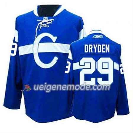 Reebok Herren Eishockey Montreal Canadiens Trikot Ken Dryden #29 Ausweich Bleu