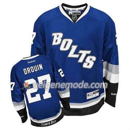 Reebok Herren Eishockey Tampa Bay Lightning Trikot Jonathan Drouin #27 Ausweich Blau
