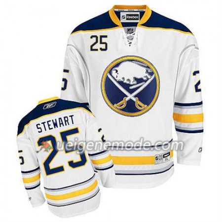 Reebok Herren Eishockey Buffalo Sabres Trikot Chris Stewart #25 Auswärts Weiß