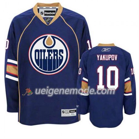 Reebok Herren Eishockey Edmonton Oilers Trikot Nail Yakupov #10 Ausweich Blau