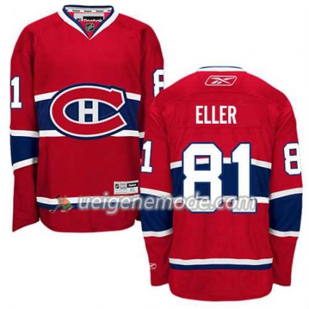 Reebok Herren Eishockey Montreal Canadiens Trikot Lars Eller #81 Heim Rot