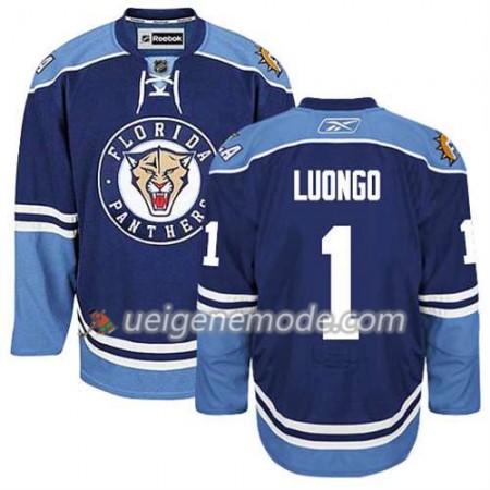 Reebok Herren Eishockey Florida Panthers Trikot Roberto Luongo #1 Ausweich Blau