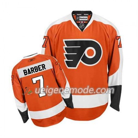 Reebok Herren Eishockey Philadelphia Flyers Trikot Bill Barber #7 Heim Goldange