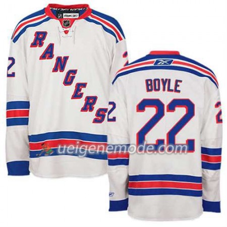 Reebok Herren Eishockey New York Rangers Trikot Dan Boyle #22 Auswärts Weiß
