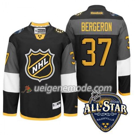 2016 All Star Eishockey Premier-Boston Bruins Trikot Patrice Bergeron #37 Schwarz