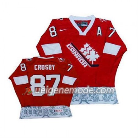 Kinder Eishockey Olympic-Canada Team Trikot Sidney Crosby #87 Premier Olympic Rot