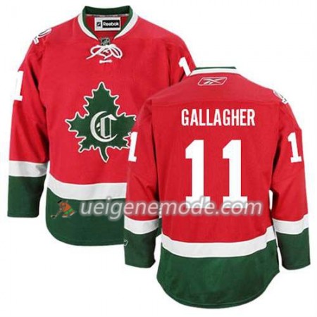 Reebok Herren Eishockey Montreal Canadiens Trikot Brendan Gallagher #11 Ausweich Nue Rot