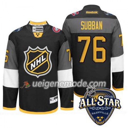 2016 All Star Eishockey Premier-Montreal Canadiens Trikot P.K. Subban #76 Schwarz