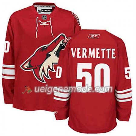 Reebok Herren Eishockey Phoenix Coyotes Antoine Vermette 50 Burgundy Rot Heim