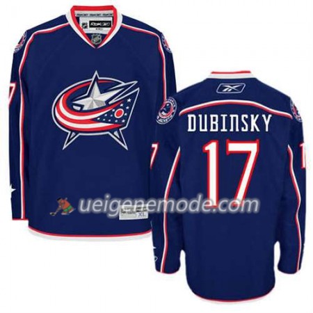 Reebok Herren Eishockey Columbus Blue Jackets Trikot Brandon Dubinsky #17 Heim Weiß