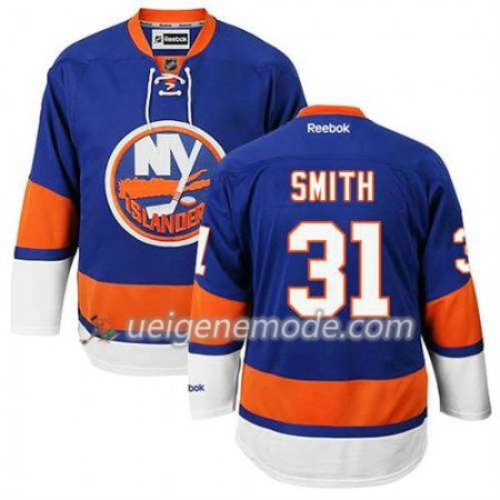Reebok Herren Eishockey New York Islanders Trikot Billy Smith #31 Heim Blau