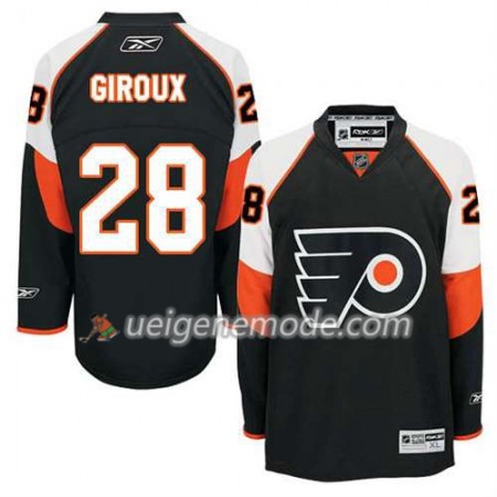 Reebok Herren Eishockey Philadelphia Flyers Trikot Claude Giroux #28 Ausweich Schwarz