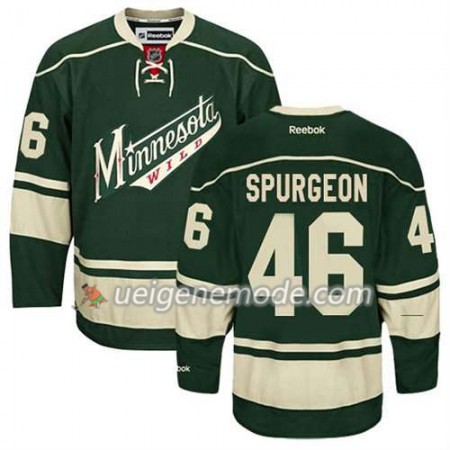 Reebok Herren Eishockey Minnesota Wild Trikot Jared Spurgeon #46 Ausweich Grün