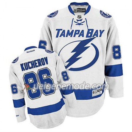 Reebok Herren Eishockey Tampa Bay Lightning Trikot Nikita Kucherov #86 Auswärts Weiß