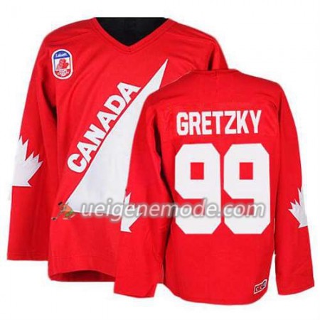 Reebok Herren Eishockey Olympic-Canada Team Trikot Wayne Gretzky #99 Rot