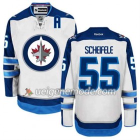 Reebok Herren Eishockey Winnipeg Jets Trikot Mark Scheifele #55 Auswärts Weiß