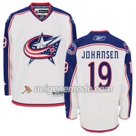 Reebok Herren Eishockey Columbus Blue Jackets Trikot Ryan Johansen #19 Auswärts Weiß