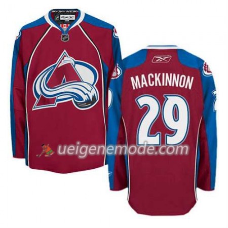 Reebok Herren Eishockey Colorado Avalanche Trikot Nathan MacKinnon #29 Heim Rot