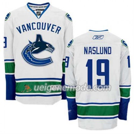 Reebok Herren Eishockey Vancouver Canucks Trikot Markus Naslund #19 Auswärts Weiß