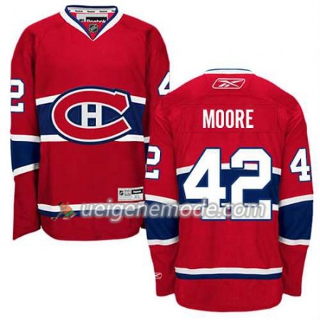 Reebok Herren Eishockey Montreal Canadiens Trikot Dominic Moore #42 Heim Rot