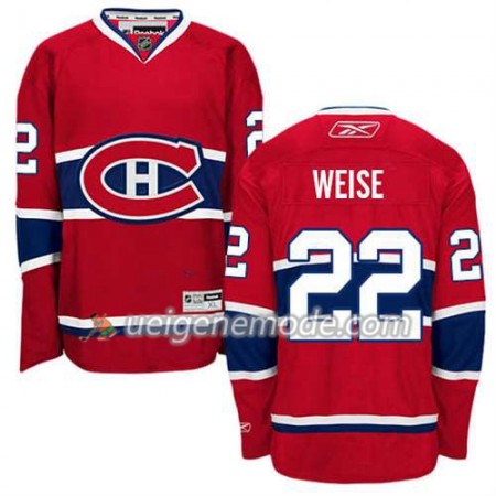 Reebok Herren Eishockey Montreal Canadiens Trikot Dale Weise #22 Heim Rot