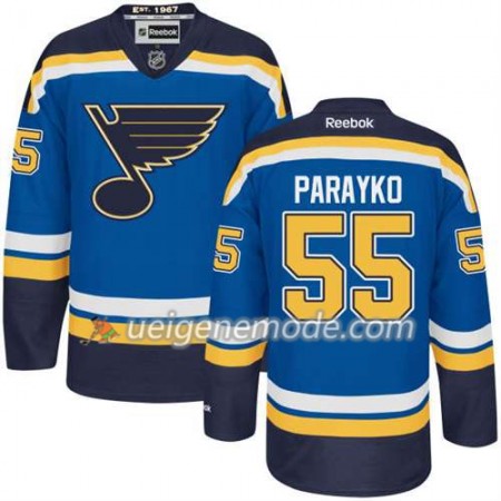 Reebok Herren Eishockey St. Louis Blues Trikot Colton Parayko #55 Premier Heim Blau