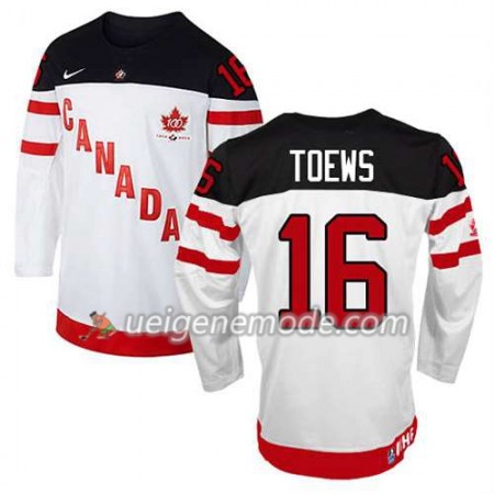 Kinder Eishockey Olympic-Canada Team Trikot Jonathan Toews #16 100th Anniversary Weiß