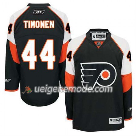 Reebok Herren Eishockey Philadelphia Flyers Trikot Kimmo Timonen #44 Ausweich Schwarz