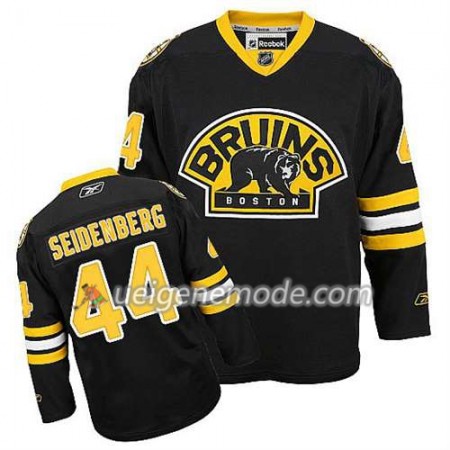 Reebok Herren Eishockey Boston Bruins Trikot Dennis Seidenberg #44 Ausweich Schwarz