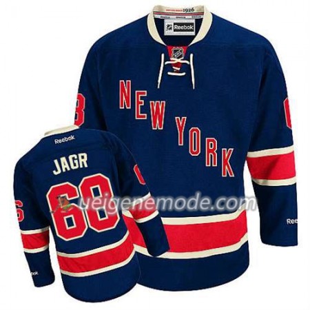 Reebok Herren Eishockey New York Rangers Trikot Jaromir Jagr #68 Ausweich Blau