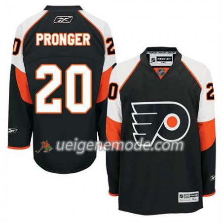Reebok Herren Eishockey Philadelphia Flyers Trikot Chris Pronger #20 Ausweich Schwarz