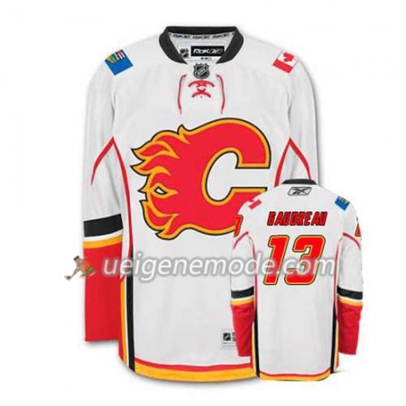 Reebok Herren Eishockey Calgary Flames Trikot Johnny Gaudreau #13 Auswärts Weiß