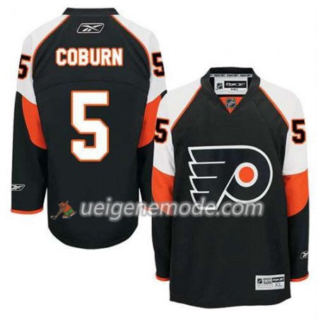 Reebok Herren Eishockey Philadelphia Flyers Trikot Braydon Coburn #5 Ausweich Schwarz