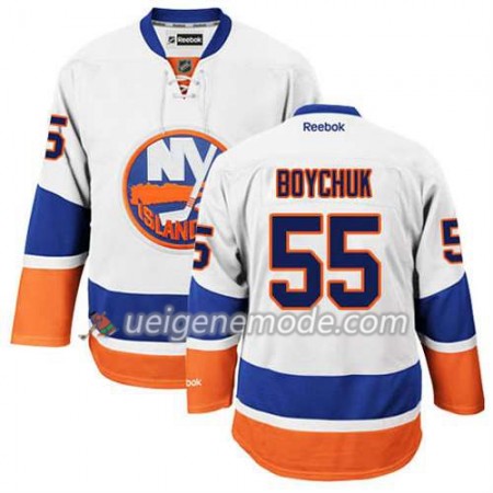 Reebok Herren Eishockey New York Islanders Trikot Johnny Boychuk #55 Auswärts Weiß