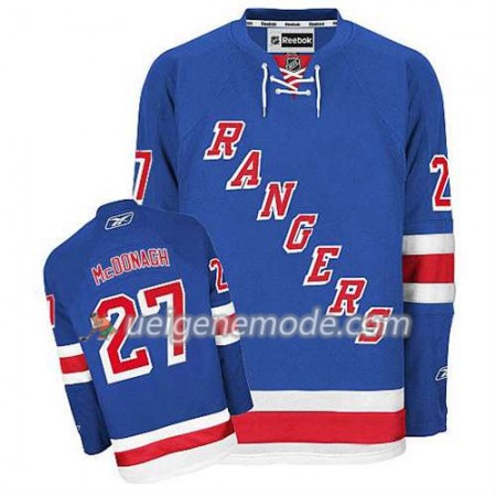 Reebok Herren Eishockey New York Rangers Trikot Ryan McDonagh #27 Heim Blau