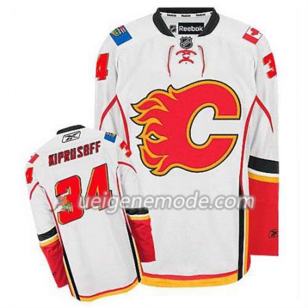 Reebok Herren Eishockey Calgary Flames Trikot Miikka Kiprusoff #34 Auswärts Rot