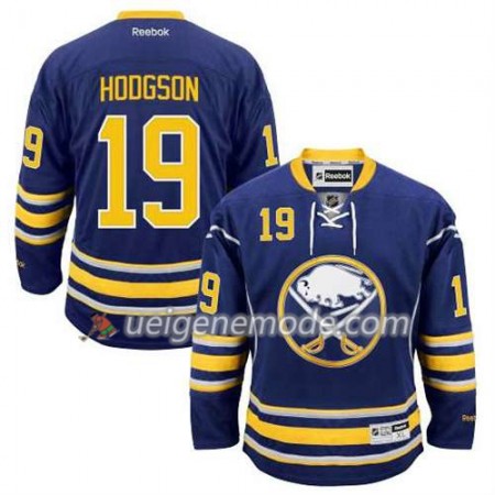 Reebok Herren Eishockey Buffalo Sabres Trikot Cody Hodgson #19 Heim Blau