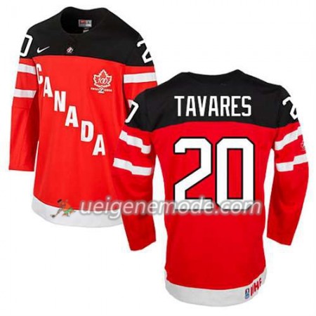 Kinder Eishockey Olympic-Canada Team Trikot John Tavares #20 100th Anniversary Rot