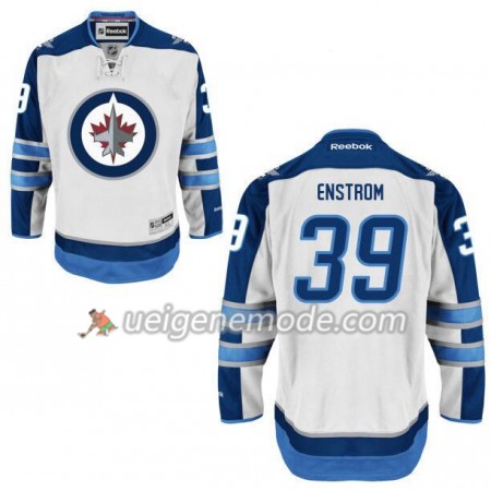 Reebok Herren Eishockey Winnipeg Jets Trikot Toby Enstrom #39 Auswärts Weiß