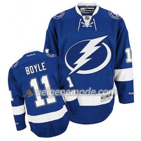 Reebok Herren Eishockey Tampa Bay Lightning Trikot Brian Boyle #11 Heim Blau