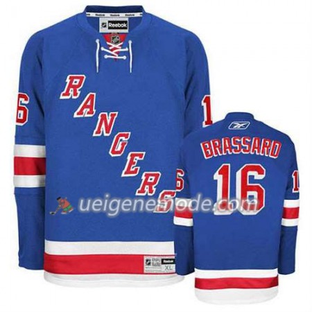 Reebok Herren Eishockey New York Rangers Trikot Derick Brassard #16 Heim Blau
