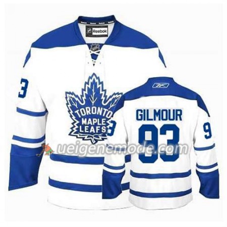 Reebok Herren Eishockey Toronto Maple Leafs Trikot Doug Gilmour #93 Ausweich Weiß