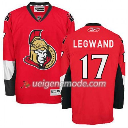 Reebok Herren Eishockey Ottawa Senators Trikot David Legwand #17 Heim Rot